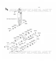 SUSPENSION ARRI&Egrave;RE pour Kawasaki KLX300R