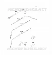 CABLES pour Kawasaki KLX300R