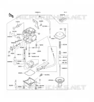 CARBURATEUR pour Kawasaki KLX300R