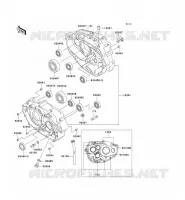 CARTER MOTEUR(S) pour Kawasaki KLX300R