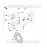 FREIN AVANT pour Kawasaki KLX300R