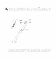 BEQUILLES pour Kawasaki KLX300R