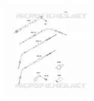 CABLES pour Kawasaki KLX300R