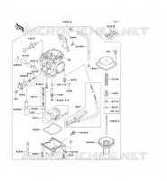 CARBURATEUR pour Kawasaki KLX300R