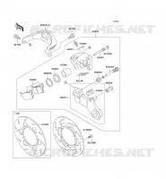 FREIN ARRIERE pour Kawasaki KLX300R