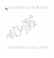POMPE &Agrave; EAU pour Kawasaki KLX300R