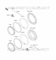 ROUE/PNEUS pour Kawasaki KLX300R