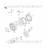EMBRAYAGE pour Kawasaki KLX650R