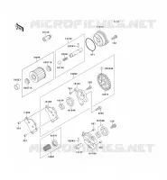 POMPE A HUILE pour Kawasaki KLX650R