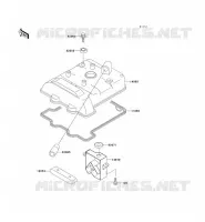 COUVRE CULASSE pour Kawasaki KLX650R
