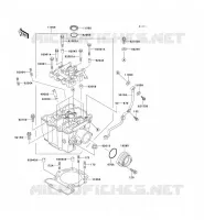 CULASSE pour Kawasaki KLX650R