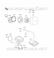 FILTRE A AIR pour Kawasaki KLX650R