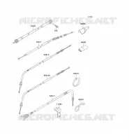 CABLES pour Kawasaki KLX650
