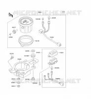 COMPTEURS pour Kawasaki KLX650