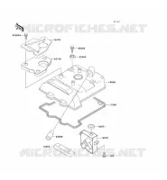 COUVRE CULASSE pour Kawasaki KLX650