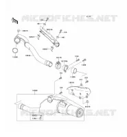 &Eacute;CHAPPEMENT pour Kawasaki KLX650