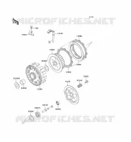 EMBRAYAGE pour Kawasaki KLX650