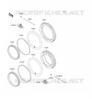 PNEUS pour Kawasaki KLX650