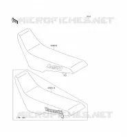 SELLE pour Kawasaki KLX650