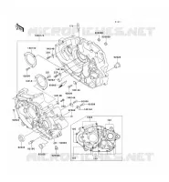 CARTER MOTEUR(S) pour Kawasaki KLX650