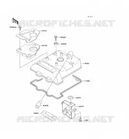 COUVRE CULASSE pour Kawasaki KLX650