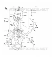 CULASSE pour Kawasaki KLX650