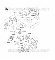 D&Eacute;MARREUR pour Kawasaki KLX650