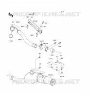 &Eacute;CHAPPEMENT pour Kawasaki KLX650