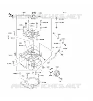 CULASSE pour Kawasaki KLX650