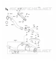 &Eacute;CHAPPEMENT pour Kawasaki KLX650