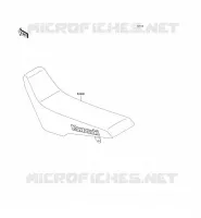 SELLE pour Kawasaki KLX650