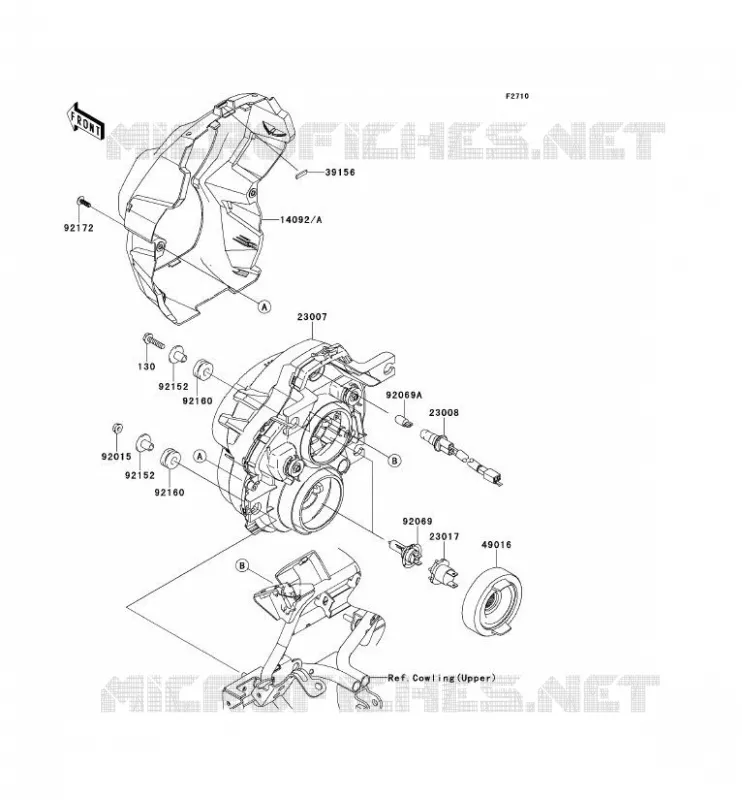 OPTIQUE(S) Kawasaki MOTOS 1000 2012 VERSYS 1000  KLZ1000ACF