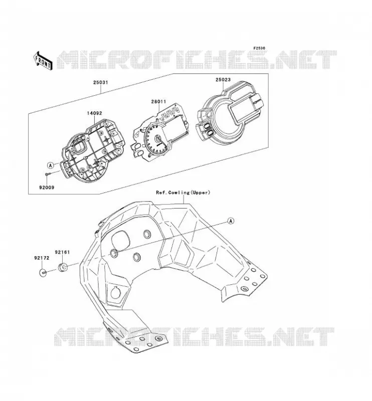 COMPTEURS Kawasaki MOTOS 1000 2013 VERSYS 1000  KLZ1000ADF