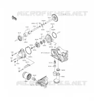 POMPE A HUILE pour Kawasaki VERSYS 1000