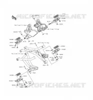 REPOSE PIED pour Kawasaki VERSYS 1000