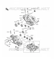 CARTER MOTEUR(S) pour Kawasaki KMX125