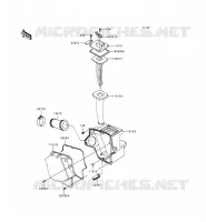 FILTRE A AIR pour Kawasaki KMX125