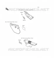 LABEL pour Kawasaki KMX125