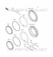 PNEUS pour Kawasaki KMX125