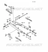 BRAS OSCILLANT pour Kawasaki KMX125