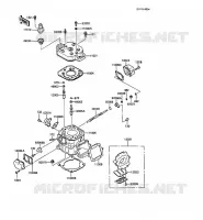 CULASSE/CYLINDRE pour Kawasaki KMX125