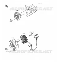 G&Eacute;N&Eacute;RATEUR pour Kawasaki KMX125