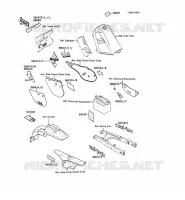 LABEL pour Kawasaki KMX125