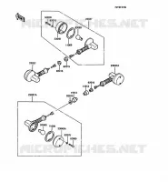 CLIGNOTANTS pour Kawasaki KMX125