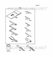 OUTIL UTILISATEUR pour Kawasaki KMX125