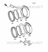 PNEUS pour Kawasaki KMX125