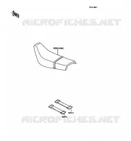 SELLE pour Kawasaki KMX125