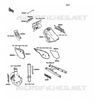 STICKER pour Kawasaki KMX125
