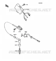 SYSTEME D&acute;ALLUMAGE pour Kawasaki KMX125