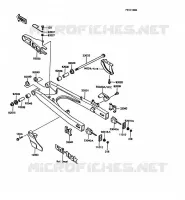 BRAS OSCILLANT pour Kawasaki KMX125